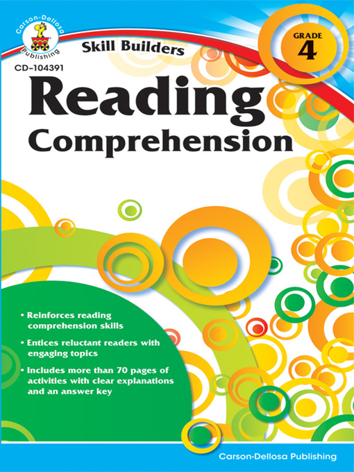 Cover image for Reading Comprehension, Grade 4